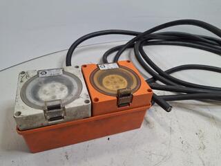 PDL 56 Series 20A and 16A Three Phase Outlet Box & Cable