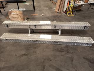 2 x Stainless Steel Boxes