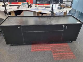 Black Office Cabinet/Drawer Unit