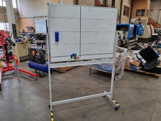 Mobile Office Whiteboard Trolley by Penrite