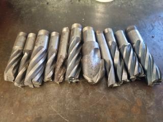 Large Lot of Milling Machine Endmills 