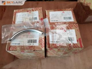 4 Boxes of New Hafele Metal Drawer Handles