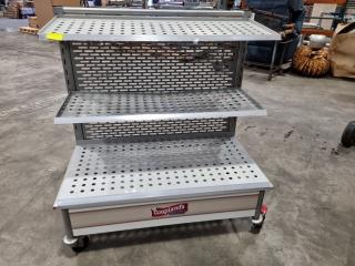 Mobile Adjustable Retail Shelving Unit