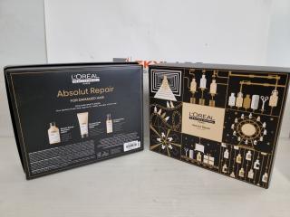 2 Loreal Absolut Repair Gift Sets for Damaged Hair