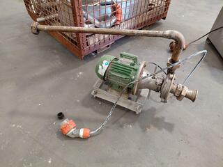 Weg W22 High Efficiency Electric Motor with Pump Assembly