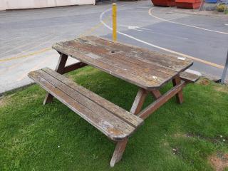 Outdoors Picnic Bench