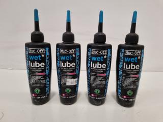 4x Muc-Off Wet Lube -120ml