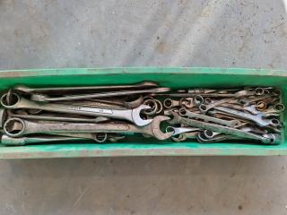 Large Quantity of Assorted Ring Spanners