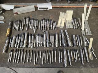 Large Lot of End Mills 