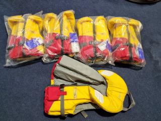 5x BLA OceanMate Child's Lifejackets, Size Small, New