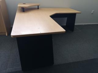 L-Shaped Corner Office Desk Workstation