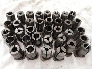 35x Assorted Milling Chuck Collets