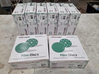 Sunlight 150mm Adhesive Backed Sanding Disks