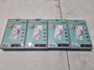 4x Remax Magnetic Wireless Chargers