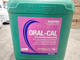 Elanco Oral-Cal oral Calcium Supplement, 20L