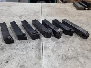 7x Lathe Tool Holders, 25x25mm size