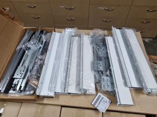 Assorted Drawer Runner & Frame Assemblies & Components