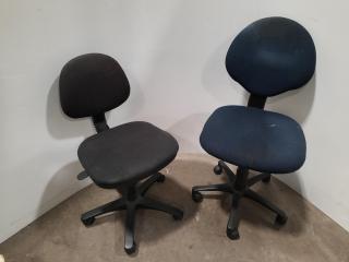 2 x Gas Lift Office Chairs