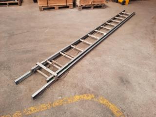 Aluminium Extension Ladder (~8M)