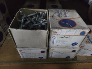 4 Boxes of Concrete Anchor Bolts