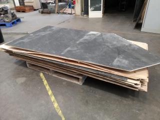 24x Sheets of Assorted Used Plywood