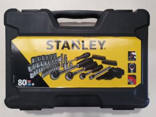 Stanley 80 Piece Socket Set