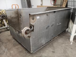 Large Stainless Steel Bin