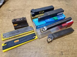 Assorted Lathe Turning, Grooving, Boring Tools