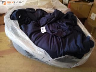 50x Plain Navy Blue T-shirts, Size Medium, Bulk Lot