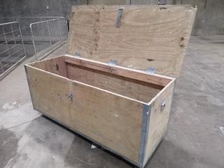 Mobile Tool Bin, Custom Plywood Built