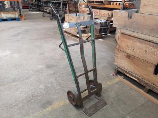 Vintage Workshop Sack Barrel Trolley, NZR Labeled