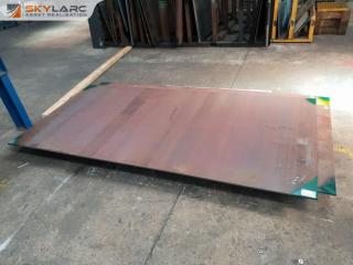 2 x Sheets 12mm Plate Steel