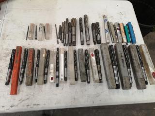 34x Assorted Milling Reamers