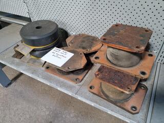 10x Assorted Industrial Rubber Engine Mounts & Buffers