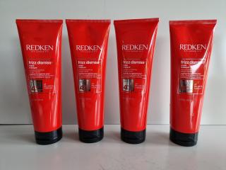 4 Redken Frizz Dismiss Masks