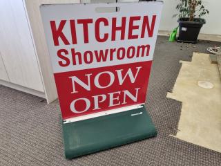 Sidewalk Retail Sign by Sign Creations