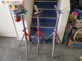 3 x Steel Stands