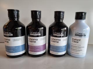 4 Loreal Professional Shampoos