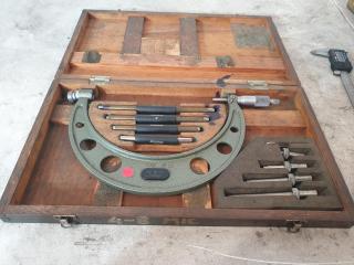 Mitutoyo External Micrometer Set