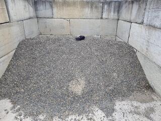 Crushed Stone Pile, approx 3000x3000x800mm