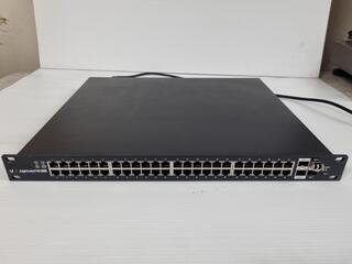 Ubiquiti EdgeSwitch 48 500W Gigabit Managed PoE+ Switch
