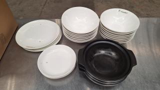 Assorted Plates and Bowls