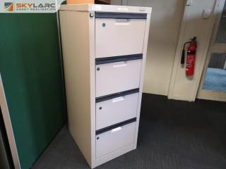 4-Drawer Steel Office File Cabinet by Europlan