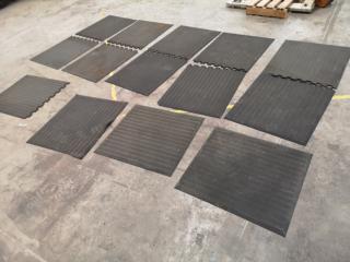 Assorted Industrial Safety Anti Fatigue Floor Mats