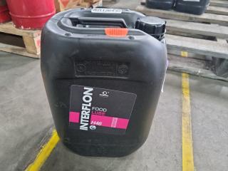 New 20 Litre Pail Interflon Food Lube