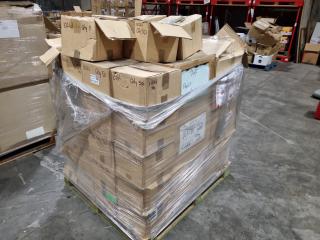 Pallet of Transparent Plastic Covers w/ Rubber Seals, Bulk Lot