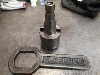 NT40 Type Mill Tool Holder w/ Clarkson Autolock