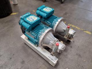 Pair of Brook 3 Phase Hampton Electric Motors