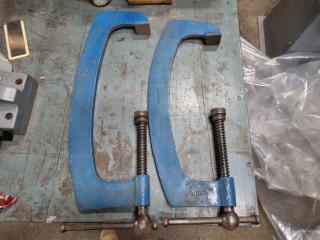 2x Large G-Clamps by Woden