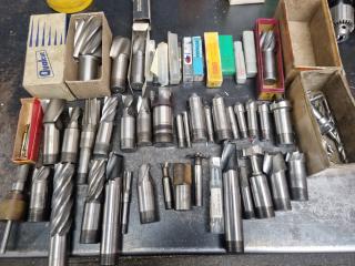 Large Lot of Milling Machine Tooling 